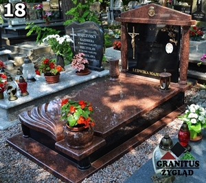 18 nagrobek pojedyńczy ekskluzywny